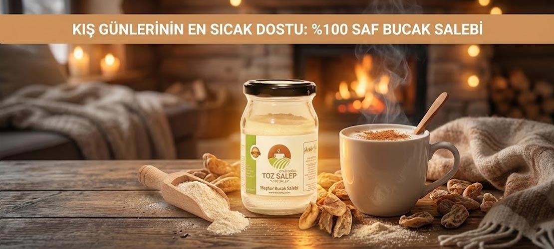 Bucak Salebi Meşhur Gerçek Katkısız Saf Sahlep Orjinal Salep