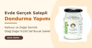 Evde Gerçek Salepli Dondurma Yapımı: Katkısız ve Doğal Serinlik