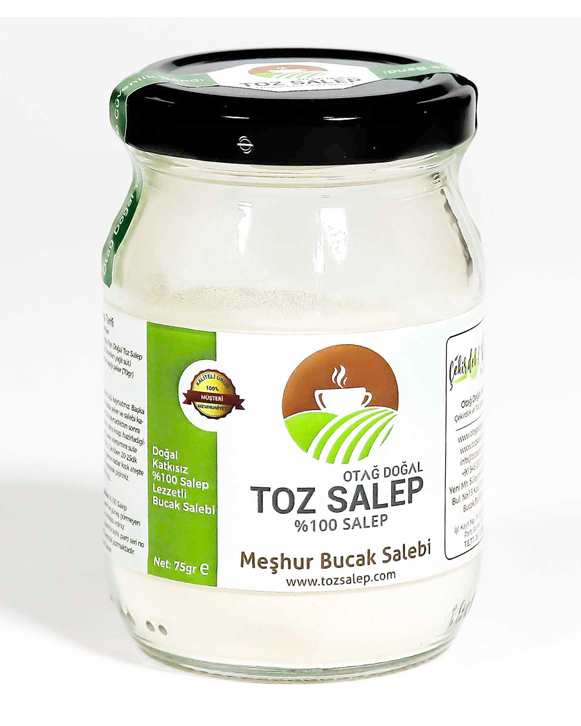 Bucak Salep 75 Gr Meşhur Bucak Salebi Katkısız Saf Sahlep
