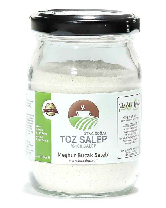 Bucak Salep 100 Gr Meşhur Bucak Salebi Katkısız Saf Sahlep